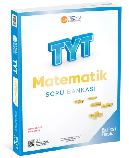 TYT Matematik Soru Bankası ÜçDörtBeş Yayınları