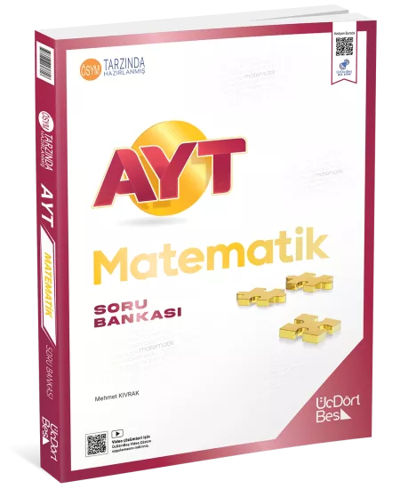 AYT Matematik Soru Bankası ÜçDörtBeş Yayınları