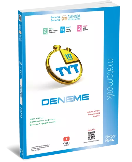 TYT 10’lu Matematik Deneme ÜçDörtBeş Yayınları