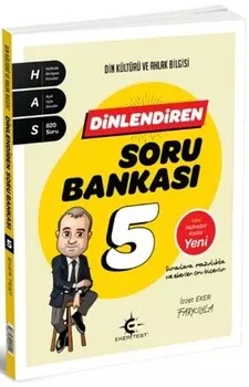 5. Sınıf Din Kültürü ve Ahlak Bilgisi Dinlendiren Soru Bankası Eker Test - Hemen Satın Al