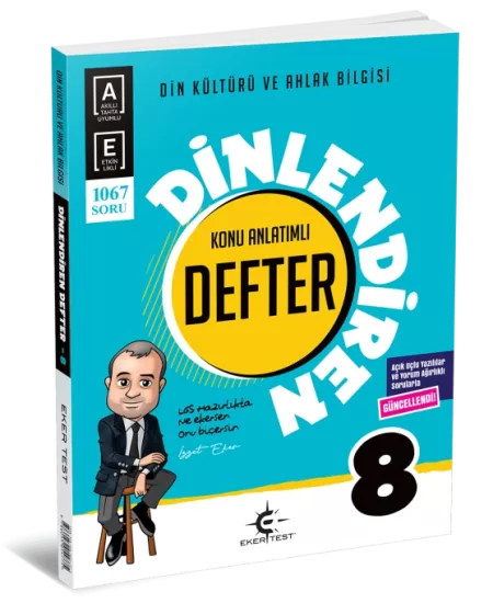 8. Sınıf Eker Dinlediren Defter Eker Test