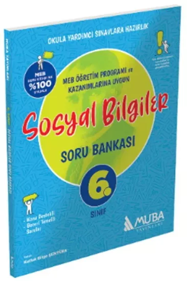 6. Sınıf Sosyal Bilgiler Soru Bankası Muba Yayınları - Hemen Satın Al