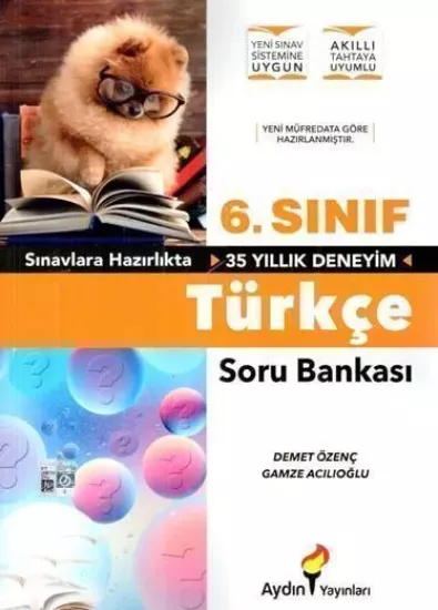 6. Sınıf Türkçe Soru Bankası Aydın Yayınları