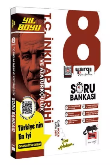 8. Sınıf İnkılap Tarihi Yıl Boyu Soru Bankası Yargı Yayınları