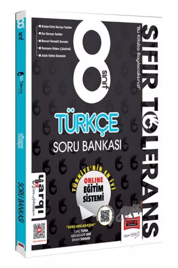 8. Sınıf Sıfır Tolerans Türkçe Soru Bankası Yargı Yayınları