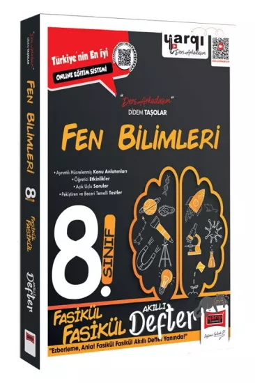 8. Sınıf Fen Bilimleri Fasikül Fasikül Akıllı Defter Yargı Yayınları