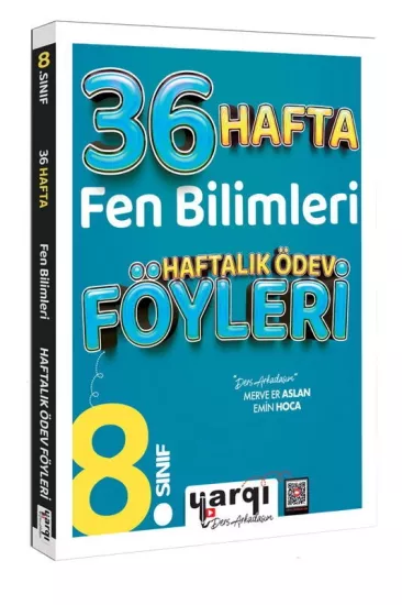 8. Sınıf Fen Bilimleri 36 Haftalık Ödev Föyleri Yargı Yayınları