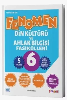 Fenomen Okul Yayınları 6. Sınıf Din Kültürü ve Ahlak Bilgisi Fasikülleri Fenomen Yayınları - Hemen Satın Al