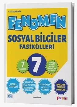 Fenomen Okul Yayınları 7. Sınıf Sosyal Bilgiler Fasikülleri Fenomen Yayınları - Hemen Satın Al
