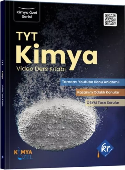KR Akademi Kimya Özel TYT Kimya Video Ders Kitabı KR Akademi Yayınları - Hemen Satın Al