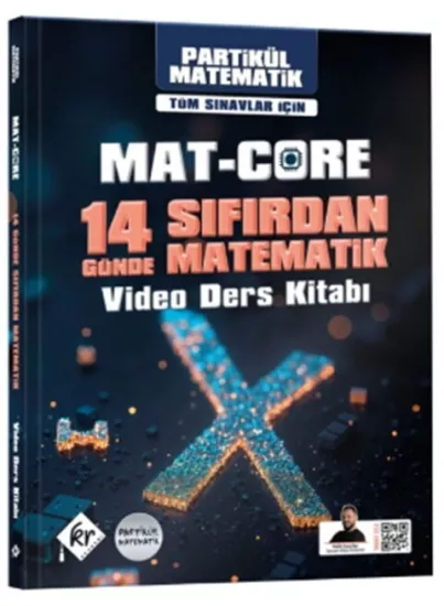 KR Akademi Partikül Matematik Mat Core 14 Günde Sıfırdan Matematik Video Ders Kitabı KR Akademi Yayınları - Hemen Satın Al