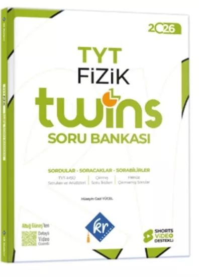 KR Akademi 2026 TYT Fizik Twins Soru Bankası KR Akademi Yayınları - Hemen Satın Al