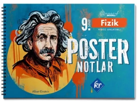 KR Akademi 9. Sınıf Fizik Maarif Modeli Poster Notları KR Akademi Yayınları - Hemen Satın Al