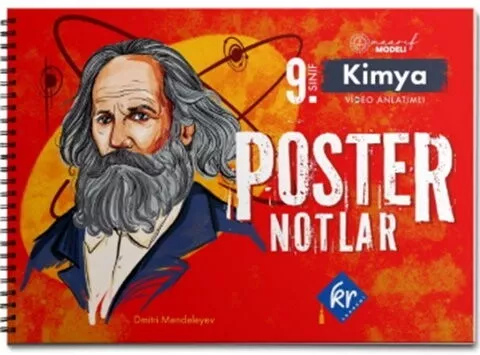 KR Akademi 9. Sınıf Kimya Maarif Modeli Poster Notları KR Akademi Yayınları - Hemen Satın Al
