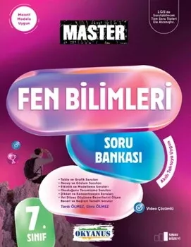 7. Sınıf Master Fen Bilimleri Soru Bankası Okyanus Yayıncılık - Hemen Satın Al