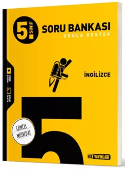 5. Sınıf İngilizce Soru Bankası Hız Yayınları - Hemen Satın Al