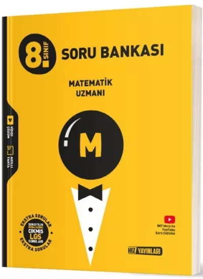 8. Sınıf Matematik Uzmanı Soru Bankası Hız Yayınları - Hemen Satın Al