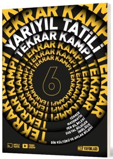 6. Sınıf Yarıyıl Tatili Tekrar Kampı Hız Yayınları - Hemen Satın Al