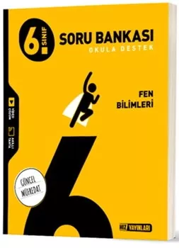 6. Sınıf Fen Bilimleri Soru Bankası Hız Yayınları - Hemen Satın Al