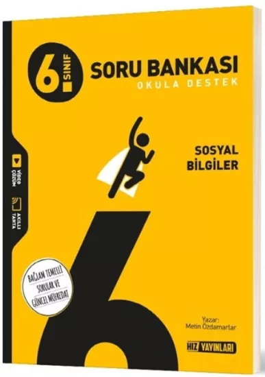 6. Sınıf Sosyal Bilgiler Soru Bankası Hız Yayınları - Hemen Satın Al
