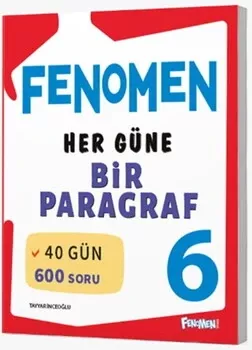 Fenomen Okul Yayınları 6. Sınıf Her Güne Paragraf Fenomen Yayınları - Hemen Satın Al