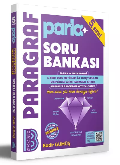 5. Sınıf Parla Paragraf Soru Bankası Benim Hocam Yayınları