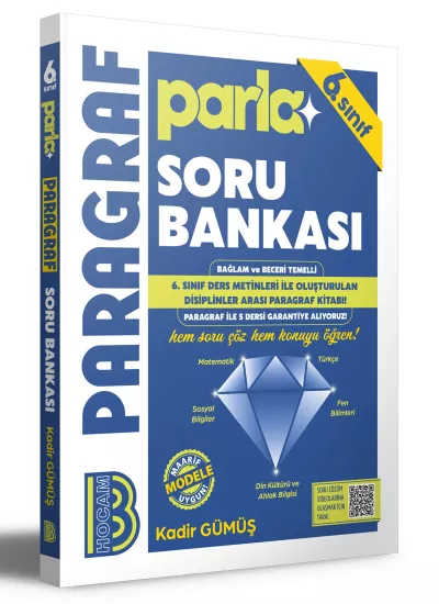 6. Sınıf Parla Paragraf Soru Bankası Benim Hocam Yayınları