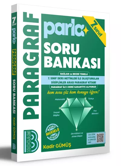 7. Sınıf Parla Paragraf Soru Bankası Benim Hocam Yayınları