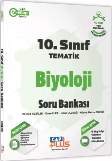 10. Sınıf Biyoloji Tematik Soru Bankası Çap Yayınları - Hemen Satın Al