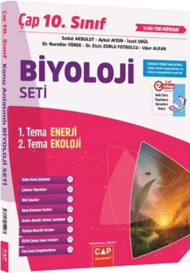 10. Sınıf Biyoloji Seti Çap Yayınları - Hemen Satın Al
