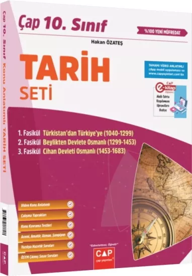 10. Sınıf Tarih Seti Çap Yayınları - Hemen Satın Al