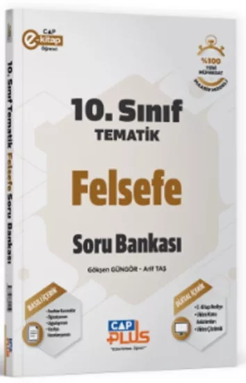 10. Sınıf Felsefe Tematik Soru Bankası Çap Yayınları - Hemen Satın Al