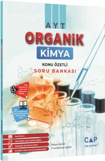AYT Organik Kimya Konu Özetli Soru Bankası Çap Yayınları - Hemen Satın Al