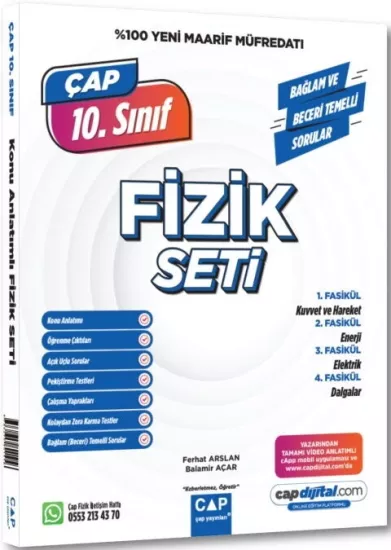10. Sınıf Fizik Maarif Model Set Çap Yayınları - Hemen Satın Al