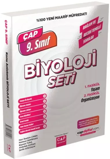 9. Sınıf Biyoloji Maarif Model Set Çap Yayınları - Hemen Satın Al