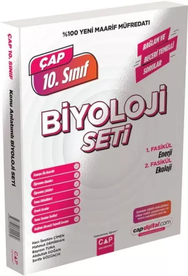 10. Sınıf Biyoloji Maarif Model Set Çap Yayınları - Hemen Satın Al