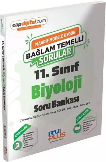 11. Sınıf Biyoloji Bağlam Temelli Soru Bankası Çap Yayınları - Hemen Satın Al