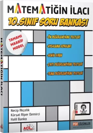 10. Sınıf Matematiğin İlacı Soru Bankası Acil Yayınları - Hemen Satın Al