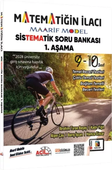 Matematiğin İlacı Maarif Model Sistematik Soru Bankası 1 Acil Yayınları - Hemen Satın Al