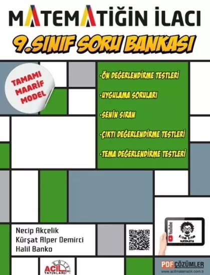 9. Sınıf Matematiğin İlacı Soru Bankası Acil Yayınları - Hemen Satın Al