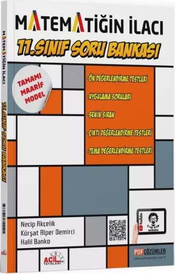 11. Sınıf Matematiğin İlacı Soru Bankası Acil Yayınları - Hemen Satın Al