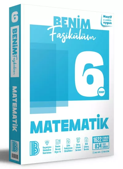 6. Sınıf Matematik Benim Fasikülüm Benim Hocam Yayınları