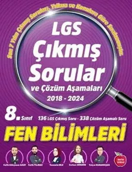8. Sınıf LGS Fen Bilimleri Çıkmış Sorular Newton Yayınları - Hemen Satın Al