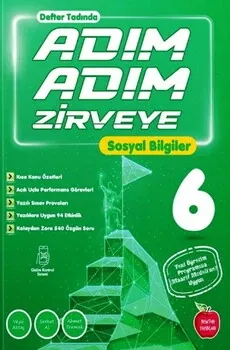 6. Sınıf Sosyal Bilgiler Adım Adım Zirveye Konu Anlatımlı Soru Bankası Newton Yayınları - Hemen Satın Al