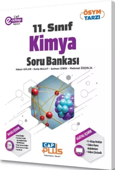 11. Sınıf Kimya Plus Soru Bankası Çap Yayınları - Hemen Satın Al