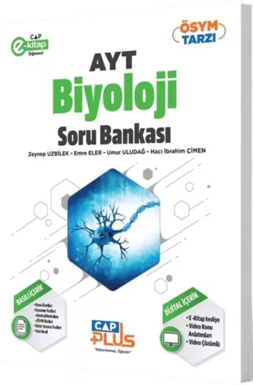 AYT Biyoloji Plus Serisi Soru Bankası Çap Yayınları - Hemen Satın Al