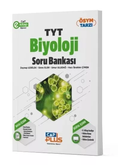 TYT Biyoloji Plus Serisi Soru Bankası Çap Yayınları - Hemen Satın Al