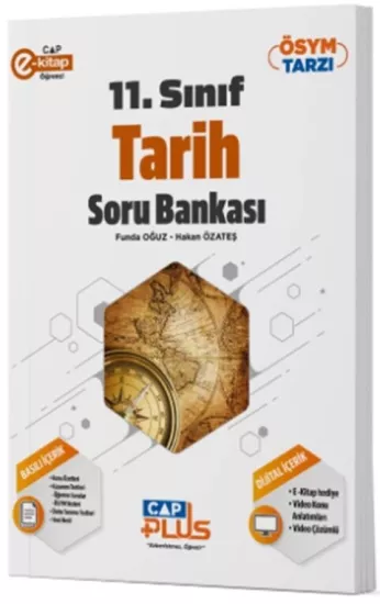 11. Sınıf Tarih Soru Bankası Çap Yayınları - Hemen Satın Al