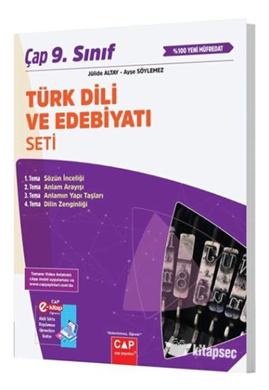 Çap Yayınları 9. Sınıf Türk Dili Ve Edebiyatı Anadolu Seti