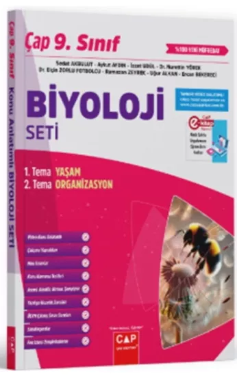 9. Sınıf Biyoloji Seti Çap Yayınları - Hemen Satın Al
